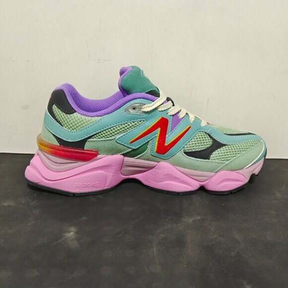 New Balance 9060 Low Multi-Color Shoes - Picture 3 of 6